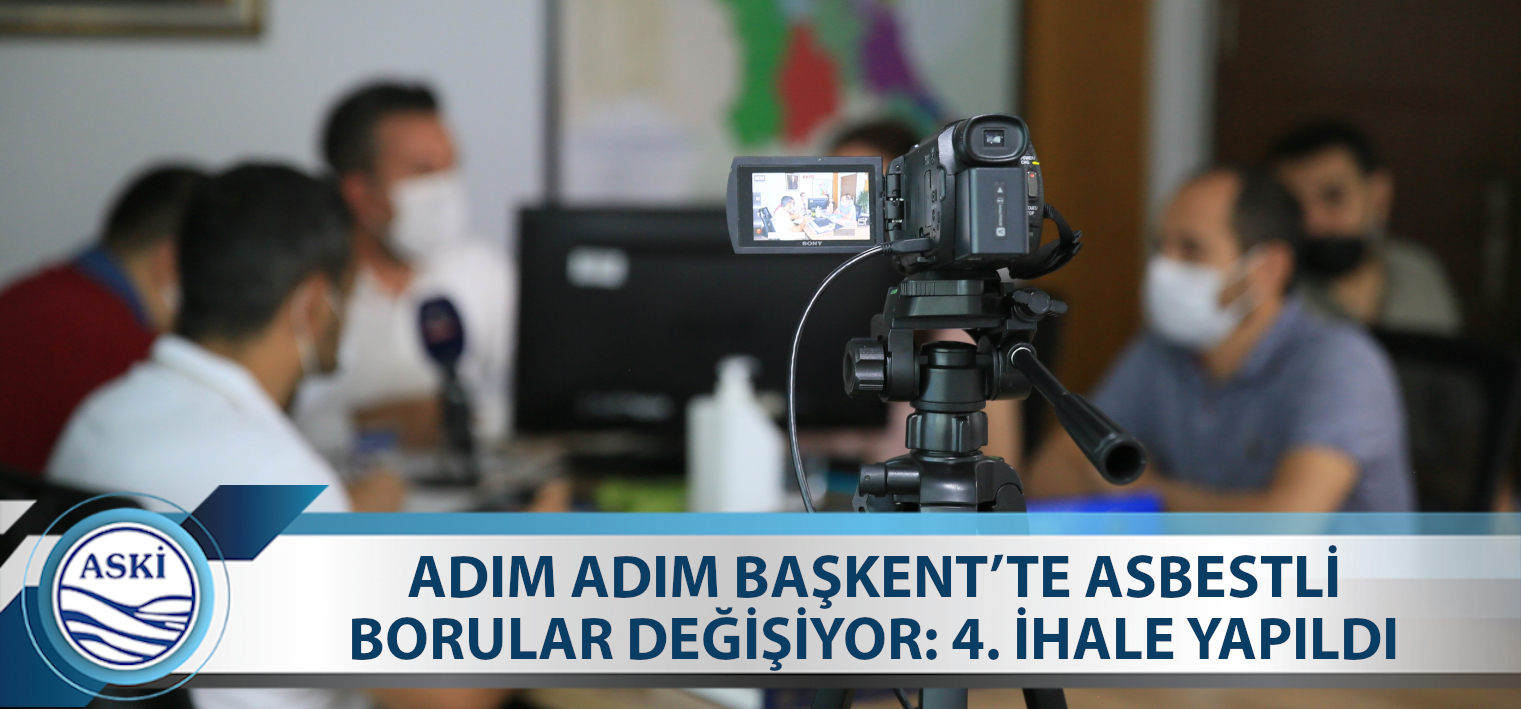 ADIM ADIM BAŞKENT’TE ASBESTLİ BORULAR DEĞİŞİYOR: 4. İHALE YAPILDI