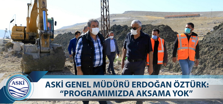 POLATLI YÜZÜKBAŞI MEVKİİ İÇME SUYU HATTINDA YAPIM ÇALIŞMALARINDA SONA YAKLAŞILDI
