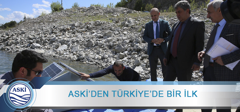ASKİ’DEN TÜRKİYE’DE BİR İLK