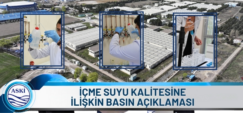 İÇME SUYU KALİTESİNE İLİŞKİN BASIN AÇIKLAMASI 