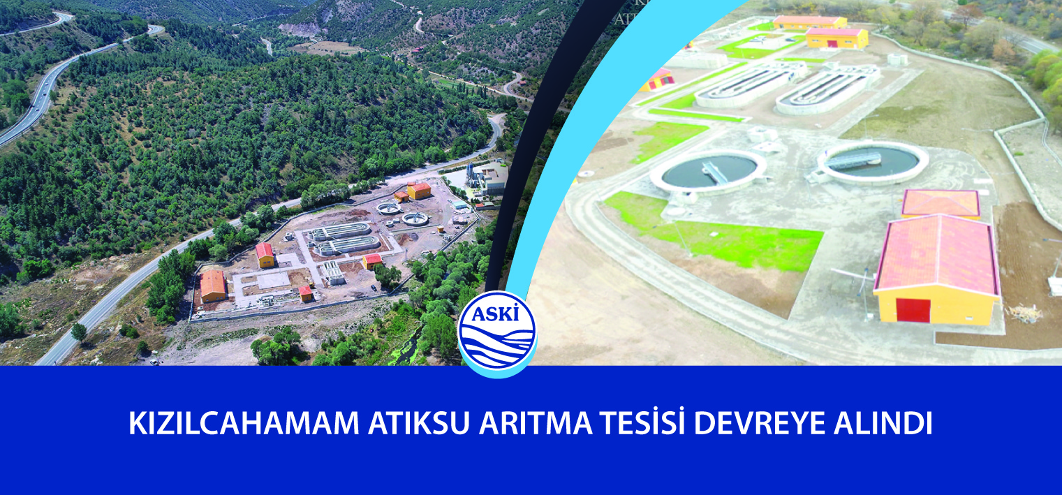 Kızılcahamam Atıksu Arıtma Tesisi Devreye Alındı