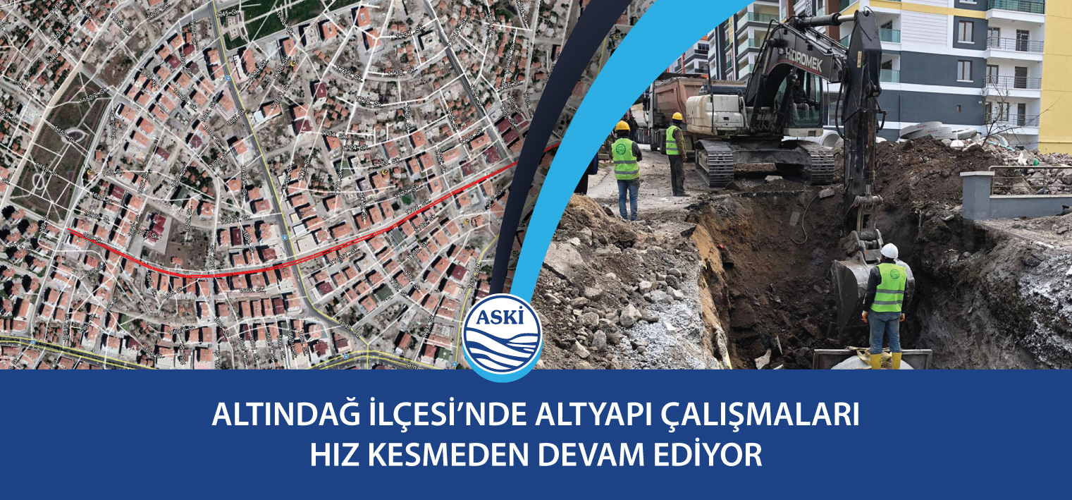 Altındağ İlçesi’nde Altyapı Çalışmaları Hız Kesmeden Devam Ediyor