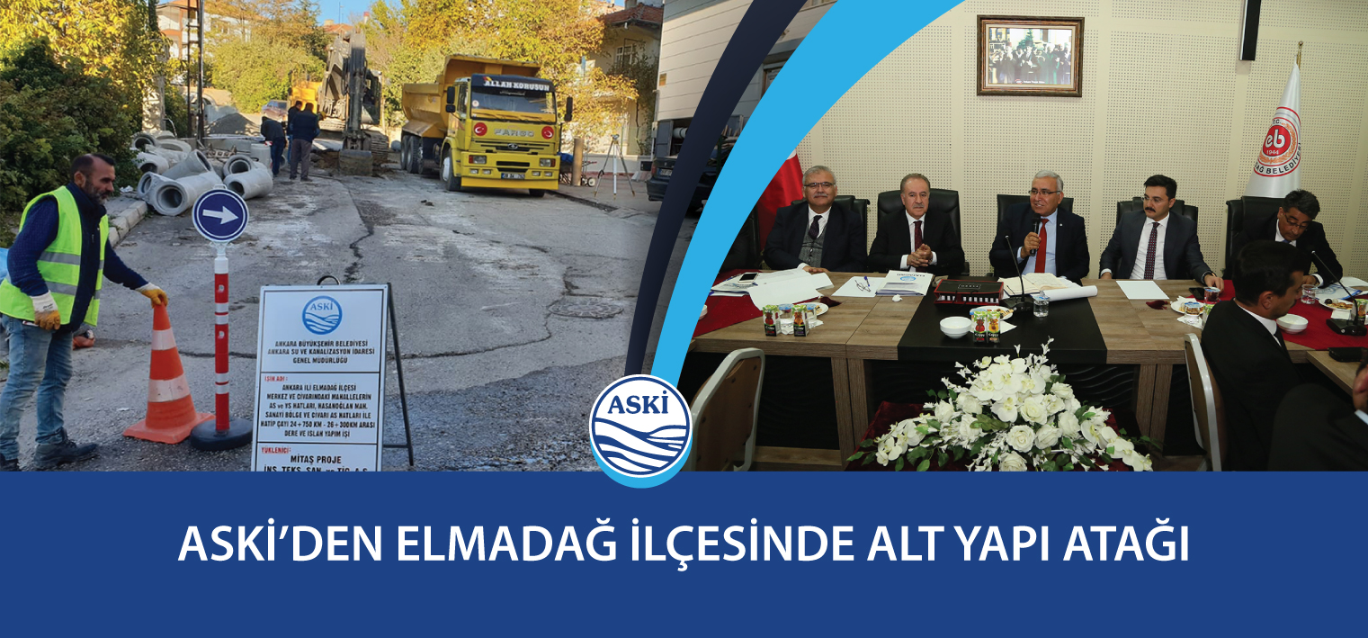 Aski’den Elmadağ İlçesinde Alt Yapı Atağı