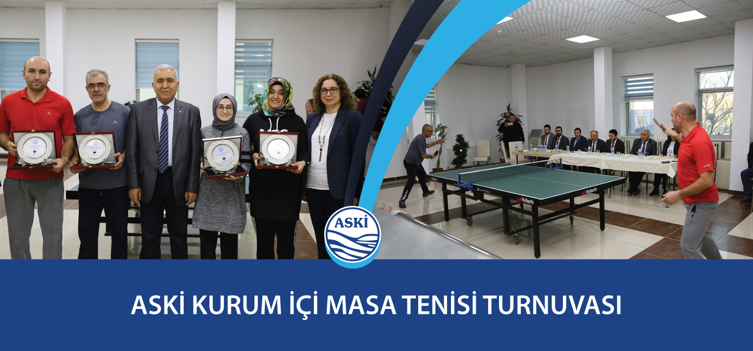 ASKİ Kurum İçi Masa Tenisi Turnuvası