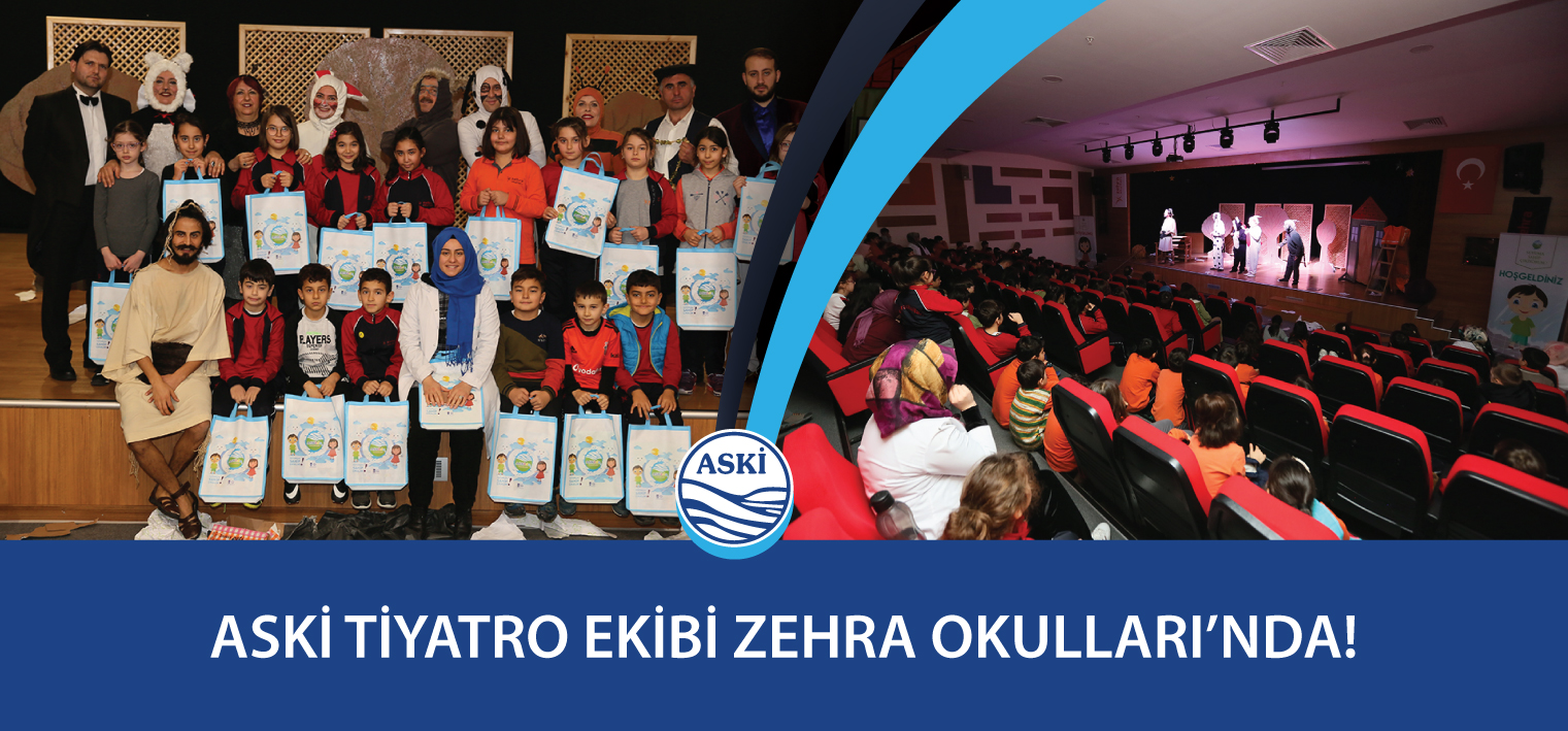 ASKİ Tiyatro Ekibi Zehra Okulları’nda!